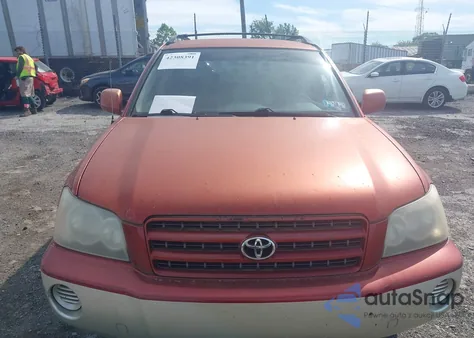 2003 Toyota Highlander из США, поврежденный, VIN JTEGD21A630057633